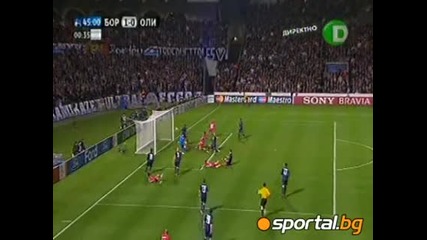 Бордо (1 - 0) Лион 07.04.10 