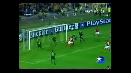 Galatasaray - Nantes Sergen Yalcin Gol.