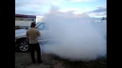 Exlusive dodge burnout