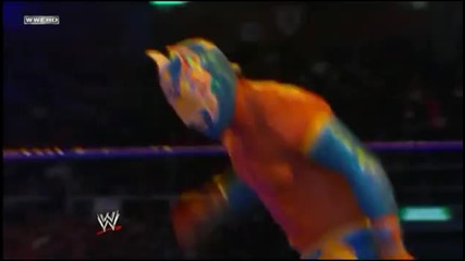 Sin Cara (azul) - Spaceman Plancha