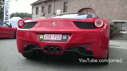 Ferrari 458 Italia Sound!! Lovely downshifts! - 1080p Hd 