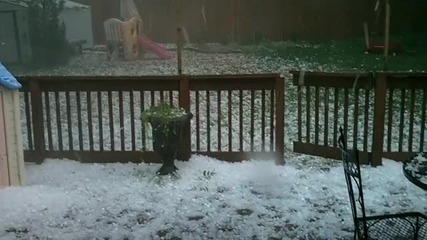Oklahoma City Hail Storm May 16, 2010 by Aaron Snow 