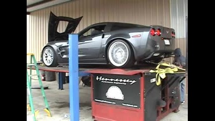 2009 Stock Corvette Zr1 Chassis Dyno Test 530 hp