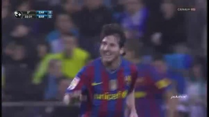 Lionel Messi - Всичките 47 Гола За Барселона - Сезон 2009 - 2010 