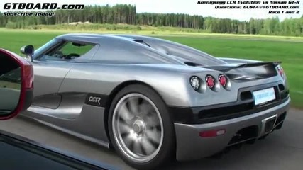 Nissan Gtr vs. Koenigsegg Ccr