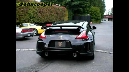 Nissan 370z Meisterschaft exhaust