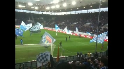 Tsg Hoffenheim - Vfl Wolfsburg vor dem Anpfiff 