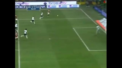 El Shaarawy goal vs Juventus