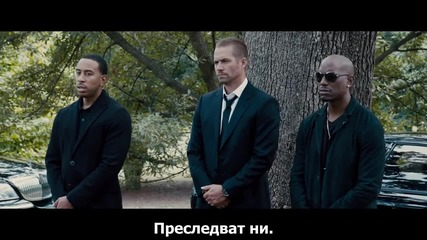 Втори трейлър с бг субтитри на Бързи и Яростни 7