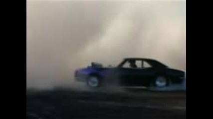 Crazy Camaro Burnout