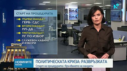 Президентът обяви кога ще връчи първия мандат