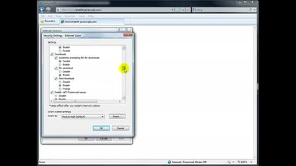 Как да позволим (активираме) Javascript на Internet Explorer Browser System