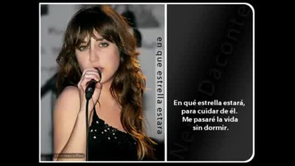 Nena Daconte En Qu Estrella Estar With Karaoke and Lyrics