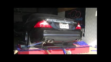 Cls55 Amg build - Dyno run with new exhaust