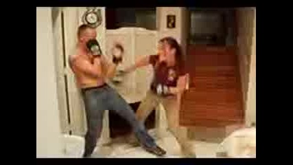 Deaf girl beats up soldier