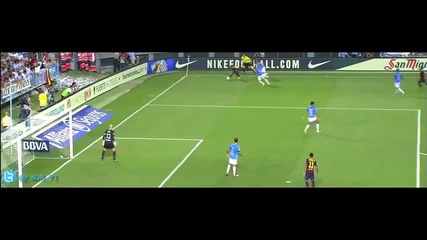 Neymar vs Malaga - La Liga - 25-8-13 - Hd
