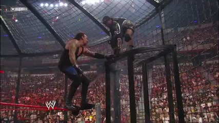 Undertaker sends Mvp crashing down No Way Out 2008