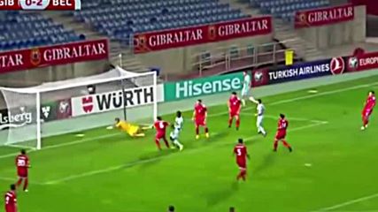 Гибралтар 0 - 6 Белгия ( Квалификация за световното 2018 ) ( 10/10/2016 )