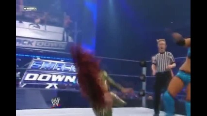 Layla does a Spinning Roundhouse Kick
