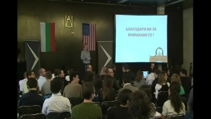 Ценностите на Мания - Севдалин Спасов - StartUP@Blagoevgrad 2012