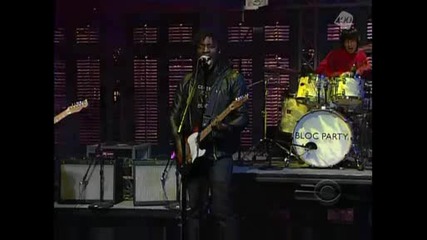 Bloc Party - One Month Off (live Letterman 2009)
