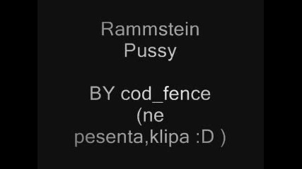 Rammstein-pussy