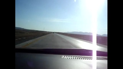 Speeding Vectra 2007 turbo V6 Top Speed 265 kph 165 mph 