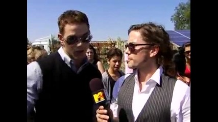 Kellan Lutz And Jackson Rathbone Prepare For Eclipse 