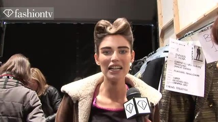 fashiontv - Frankie Morello Backstage Fall 2011 Mil