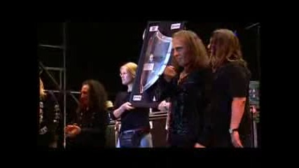 Wacken 2004 - Dio Awards ( Ronnie James Dio & Joey Demaio )