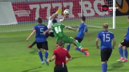 Спасяването на Емил Михайлов срещу Лудогорец