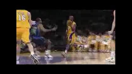 Kobe 25 Odom 31 Gasol 26 Lakers Win Mavs 2008