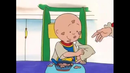 caillou Plays Baby