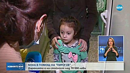 Нова Броудкастинг Груп в подкрепа на УМБАЛСМ „Н. И. Пирогов“