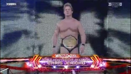 Chris Jericho Entrance at Wresltemania 26