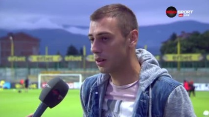 Балтанов: Шансовете ми да играя срещу Бейтар са големи