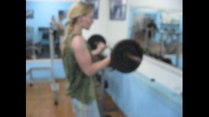 Biceps 10x28-curved bar