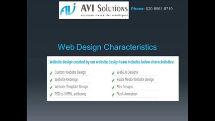 Offshore Website Design Company London - Avi Web Solutions