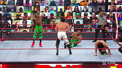 RETRIBUTION strike against The Street Profits, Andrade & Zelina Vega: Raw, Aug. 31, 2020