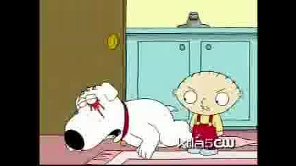 Family Guy - Stewie Beats Brian
