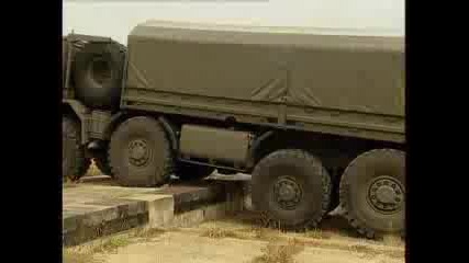 Военен Камион Татра 8x8 - Тест 