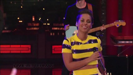 Alicia Keys - New Day ( Live on Letterman )