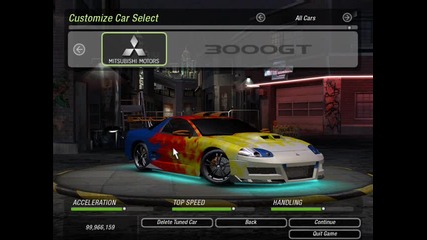 need for speed 2 My Cars 