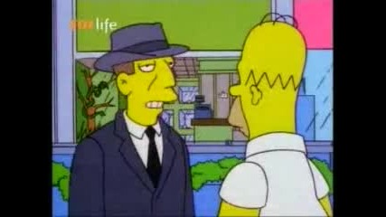 Тhe Simpsons-хоумър работи за федералните