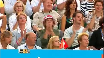Hq Roger Federer vs James Blake Qf Australian Open 2008 