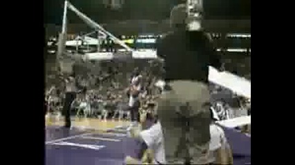Shaq Breaks Basket Again!