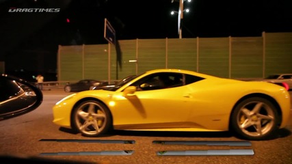 Aston Martin Dbs vs Audi Rs6 and Audi Rs6 vs Porsche 911 Turbo vs Ferrari 458