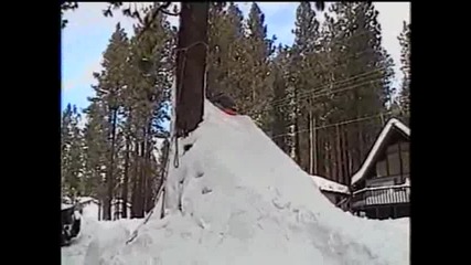 Пързалка в снежен човек