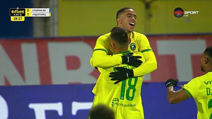 Goal by Ludogorets Razgrad PFK