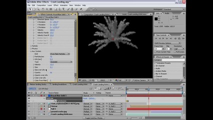 Adobe After Effects - Meteor Crash 3d p2